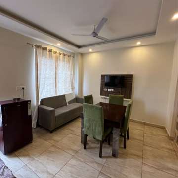 Living Room in 1 BHK Apartment at Royal Oxford Street, Utrathiya – for Rent