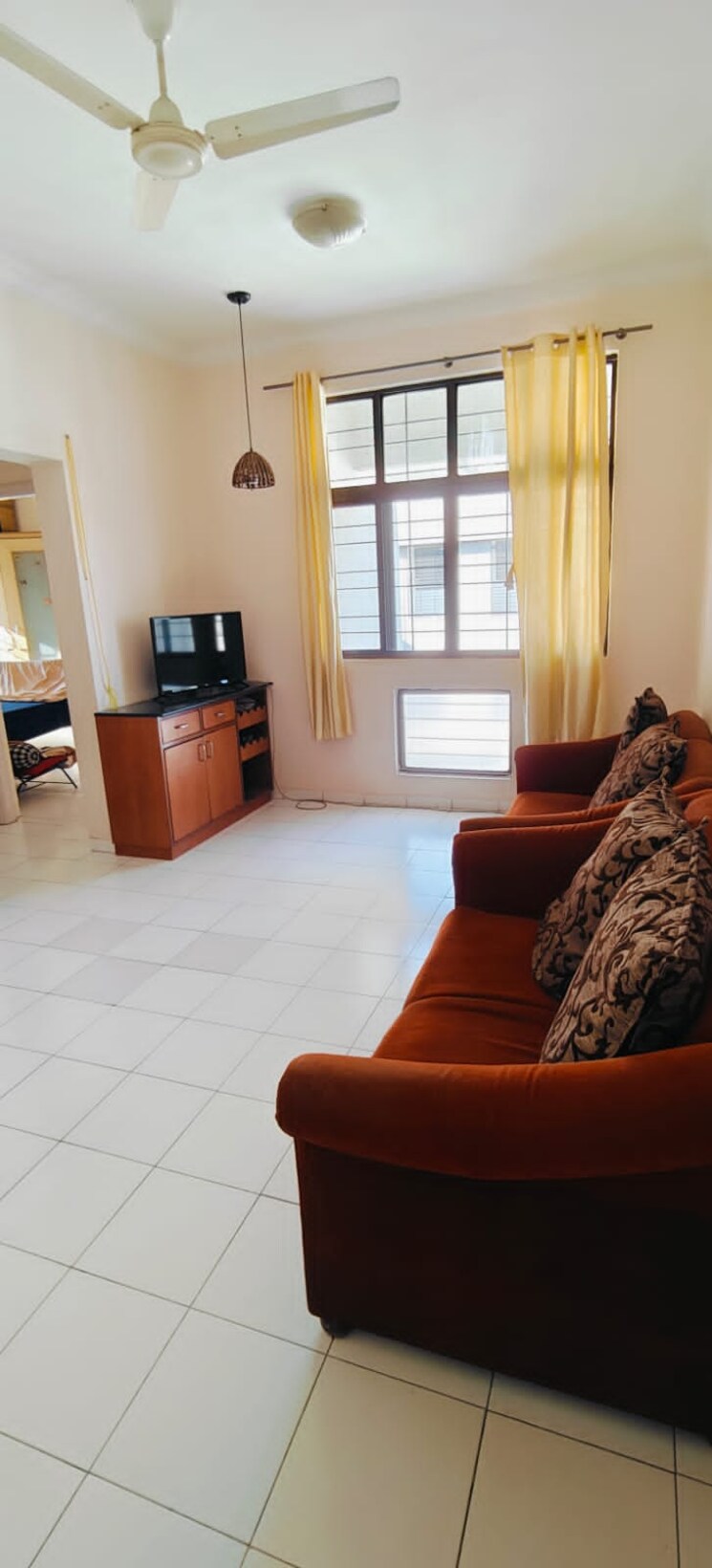 Living Room, goel-ganga-avanta 3 Bedroom 1070 Sq.Ft. Apartment In Mundhwa Pune 8049410