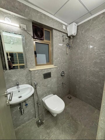 Bathroom in 2 BHK Apartment at Sheth Vasant Blossom, Marol – for Rent