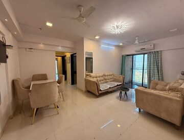 Living Room in 3 BHK Apartment at Hubtown Hillcrest, Andheri East – for Rent