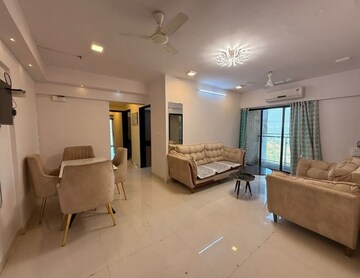 Living Room in 3 BHK Apartment at Hubtown Hillcrest, Andheri East – for Rent