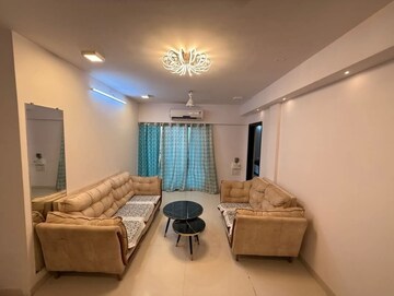 Living Room in 3 BHK Apartment at Hubtown Hillcrest, Andheri East – for Rent