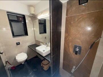 Bathroom in 3 BHK Apartment at Hubtown Hillcrest, Andheri East – for Rent