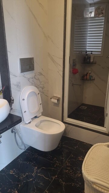 Bathroom in 1 BHK Apartment at Kailash Tower Nalasopara, Nalasopara East – for Rent