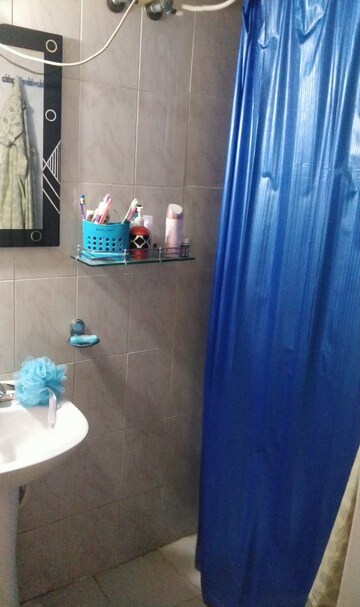 Bathroom in 1 BHK Apartment at Royal Palms, Goregaon East – for Rent