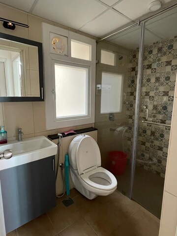 Bathroom in 2 BHK Apartment at Brigade Bricklane, Jakkuru – for Rent