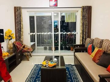 Living Room in 1 BHK Apartment at Mehta Harmony, Vasai East – for Rent