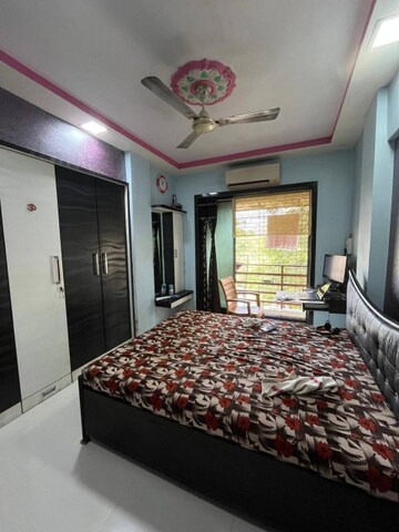 Bedroom in 2 BHK Apartment at Mehta Harmony, Vasai East – for Rent