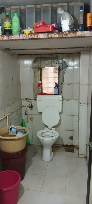 Bathroom in 1 BHK Apartment at Ravi Group Gaurav Sankalp Phase 1, Mira Road – for Sale