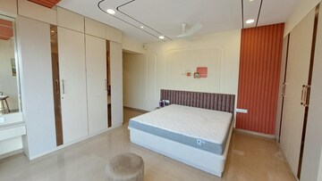 Bedroom in 3 BHK Apartment at Soham Crystal Spires, Ghodbunder Road – for Rent