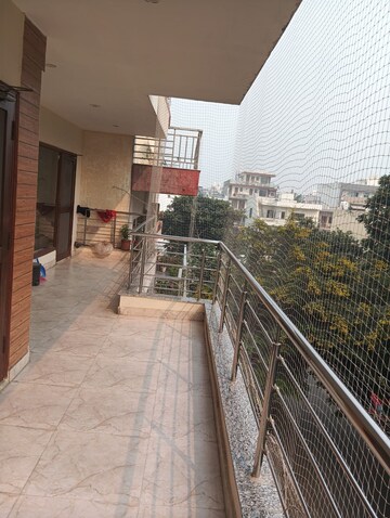 Balcony in 3 BHK Builder Floor at Sector 45 – for Rent