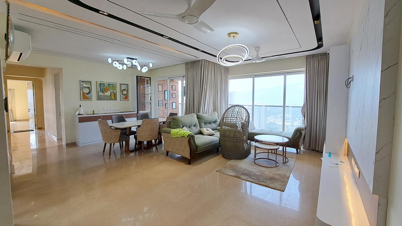 3 BHK + Pooja Room 1349 Sq.Ft. Apartment in Soham Crystal Spires