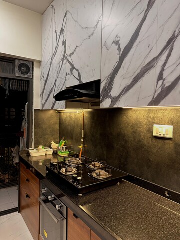 Kitchen in 2 BHK Apartment at Lodha Sterling, Kolshet Road – for Sale