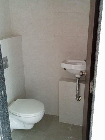 Bathroom in 1 BHK Apartment at Lodha Crown Quality Homes, Majiwada – for Rent