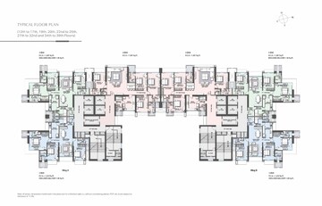 Master Plan in 3 BHK Apartment at Raheja Imperia, Worli – for Sale