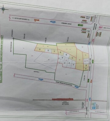  Land – Map Location View at Oragadam - for Sale