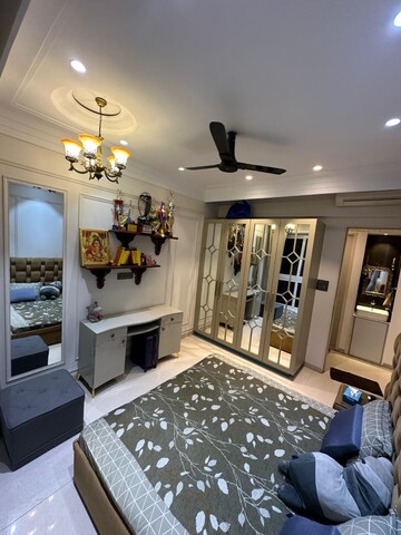 Living Room in 2 BHK Apartment at Neelam Senroofs, Nahur East – for Sale