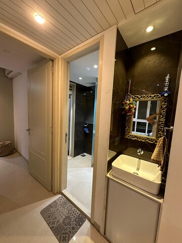 Living Room in 2 BHK Apartment at Neelam Senroofs, Nahur East – for Sale