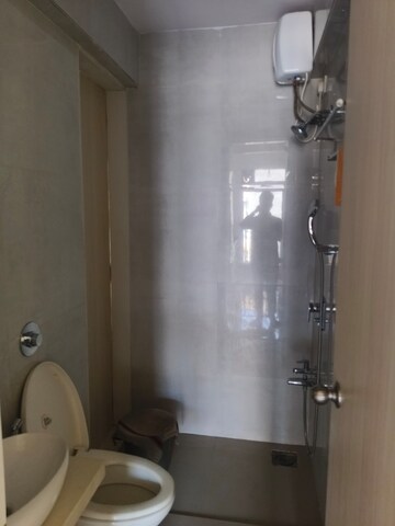Bathroom in 2 BHK Apartment at Vihang Vermont, Ghodbunder Road – for Rent
