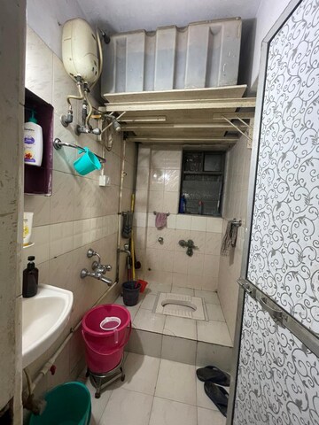 Bathroom in 2 BHK Apartment at Markaz Apartment, Jogeshwari West – for Rent