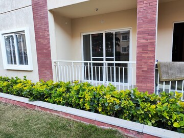 Balcony in 2 BHK Apartment at Brigade Bricklane, Jakkuru – for Rent