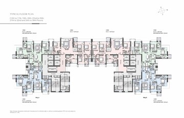 Master Plan in 3 BHK Apartment at Raheja Imperia, Worli – for Sale