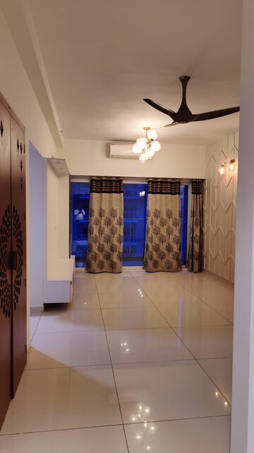 Living Room in 3 BHK Apartment at L&T Raintree Boulevard, Hebbal – for Rent