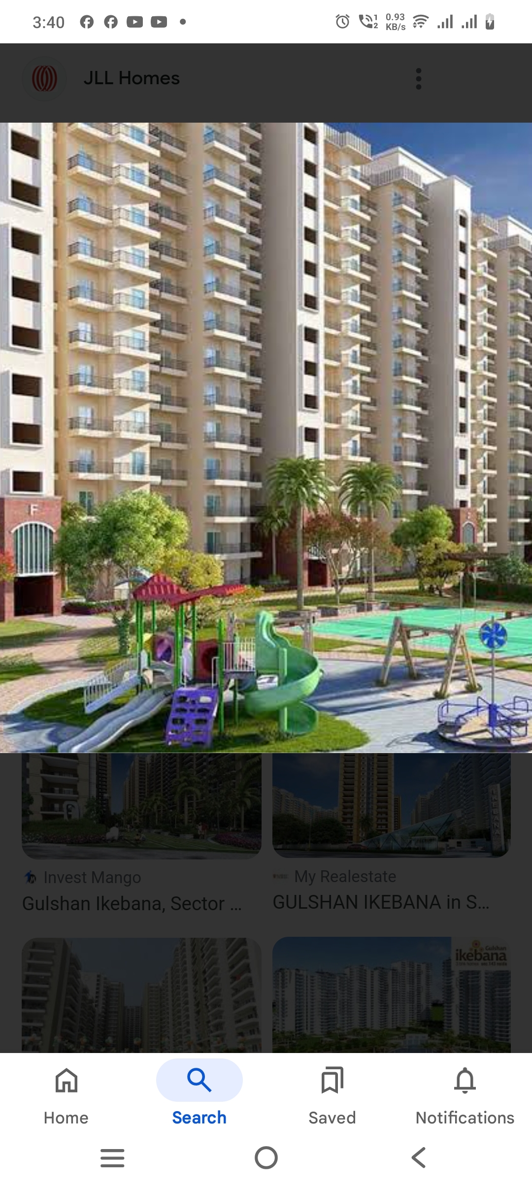 3 BHK + Servant Room,Study Room 1995 Sq.Ft. Apartment in Gulshan Ikebana