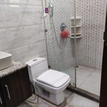 Bathroom in 4 BHK Independent House at Panchsheel Enclave Plots, Dhakoli Village – for Sale