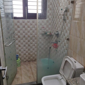 Bathroom in 4 BHK Independent House at Panchsheel Enclave Plots, Dhakoli Village – for Sale