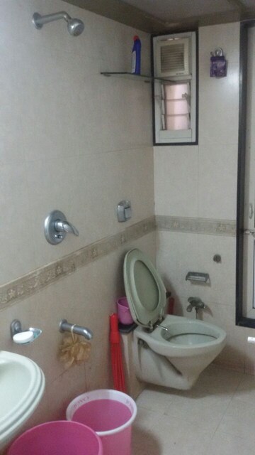 Bathroom in 2 BHK Apartment at Neelkanth Zen, Pokhran Road No Two – for Rent