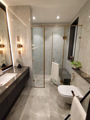 Bathroom in 3 BHK Apartment at Smart World The Edition, Sector 66 – for Sale