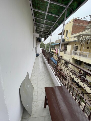 Balcony in 3 BHK Apartment at Dilshad Garden – for Rent