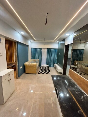 Living Room in 1 BHK Apartment at Om Swami Samartha Avdhut Apartment, Virar West – for Sale