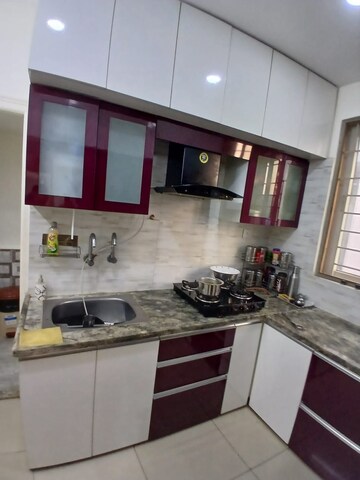 Kitchen in 2 BHK Apartment at Brigade Citadel, Moti Nagar – for Rent