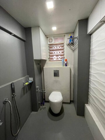 Bathroom in 2 BHK Apartment at Sai Siddhant Palace, Nalasopara East – for Rent