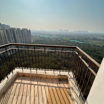 Balcony in 2.5 BHK Apartment at Amrapali Riverview, Amrapali Leisure Valley – for Rent