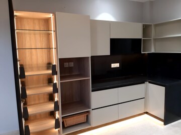 Kitchen in 4 BHK Builder Floor at Ansal Sushant Lok I, Sector 43 – for Rent