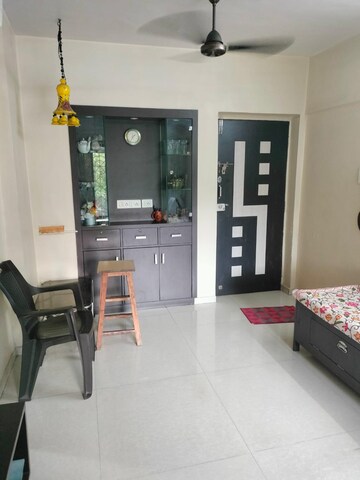 Living Room in 1 BHK Apartment at Manpada – for Sale