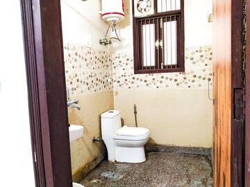 Bathroom in 1 RK Builder Floor at Saket – for Rent