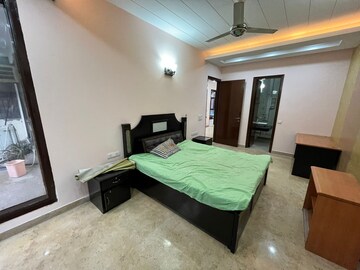 Bedroom in 3 BHK Builder Floor at Ansal Sushant Lok I, Sector 43 – for Rent