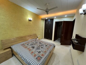 Bedroom in 3 BHK Builder Floor at Ansal Sushant Lok I, Sector 43 – for Rent