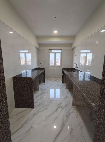 Building Lobby in 1 BHK Apartment at LnT Veridian, Powai – for Rent