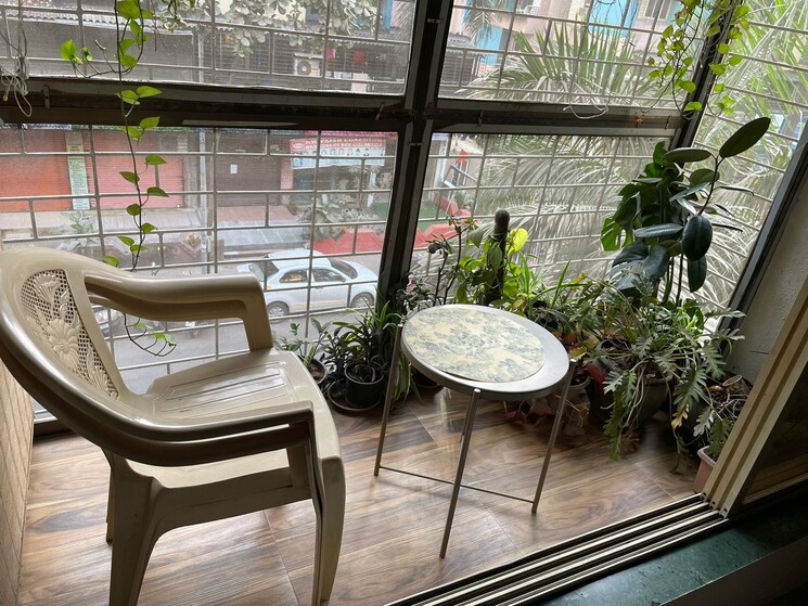 Balcony, jangid-encalve 1 Bedroom 407 Sq.Ft. Apartment In Mira Road Thane 8050508