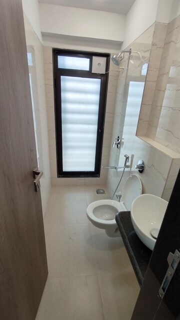 Bathroom in 1 BHK Apartment at Platinum Casa Millennia, Andheri West – for Rent