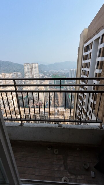 Balcony in 1 BHK Apartment at JP North Aviva, Mira Road – for Rent