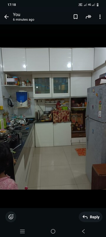 Kitchen in 1 BHK Apartment at Goel Ganga Cypress, Tathawade – for Rent