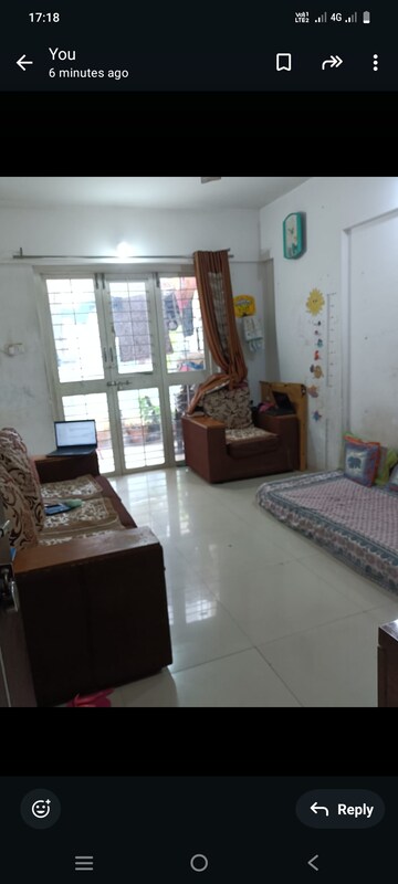 Living Room in 1 BHK Apartment at Goel Ganga Cypress, Tathawade – for Rent