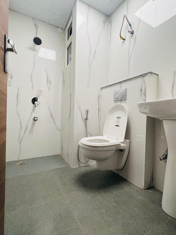 Bathroom in 3 BHK Independent House at US Pine Homes, Dhakoli Village – for Sale