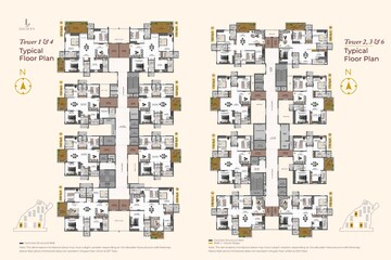 Master Plan in 3 BHK Apartment at Ananda The Legacey, Manikonda – for Sale
